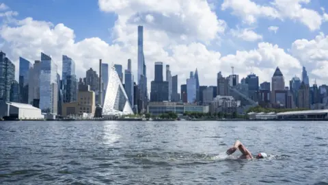 The Lewis Pugh Foundation Lewis Pugh swimming