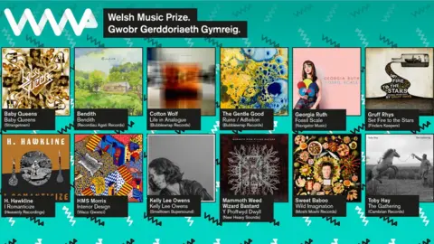 Welsh Music Prize Nominees for Welsh Music Prize 2017