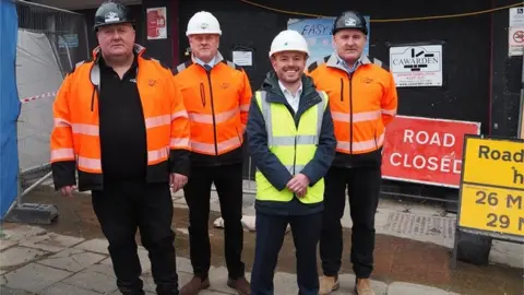 Derby City Council The demolition team