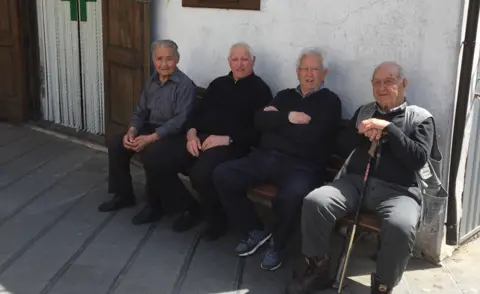 Charis Blomfield Albanian village men