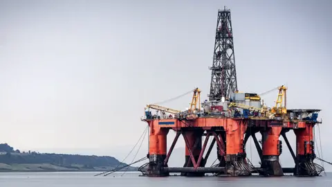 PA Media oil platform near Invergordon