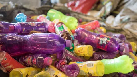 Getty Images plastic bottles