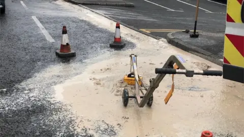 NI Water Fatberg on the Shankill Road