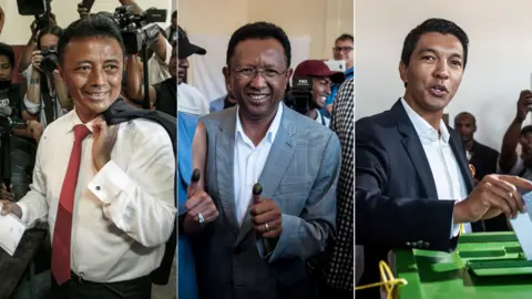 Reuters/AFP Three main candidates