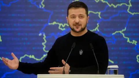 Getty Images President Volodymyr Zelensky