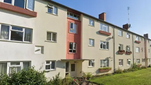 Google Image of flats set for demolition