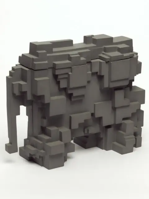 Victoria & Albert Museum London Geometric elephant