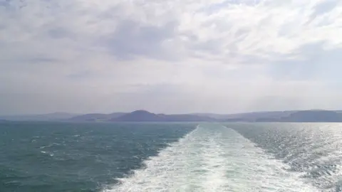 Getty Images View from Islay ferry over the Kintyre peninsula