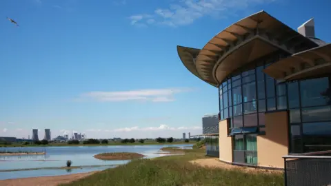 RSPB Visitors centre at RSPB Saltholme