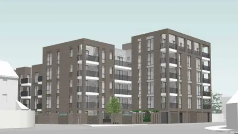 Oxford City Council The new flats on the site of Lucy Faithfull House in Oxford city centre