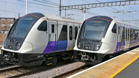 Alamy New Crossrail trains