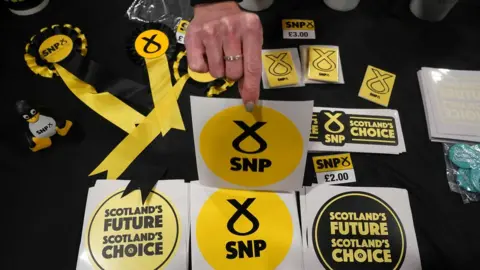 PA Media SNP badges