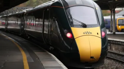 File photo of a GWR train at a station