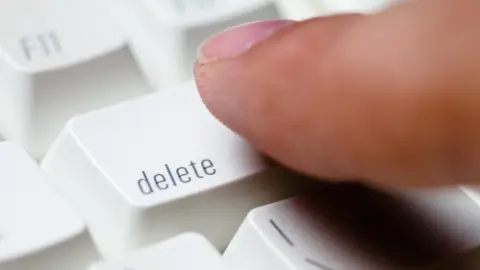 Getty Images Delete key