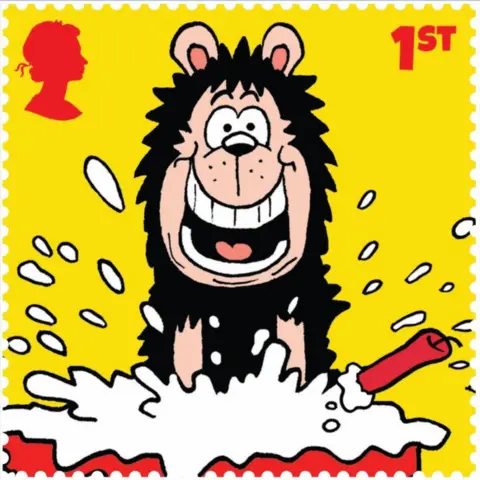 Royal Mail Gnasher stamp