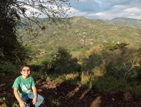 Ana Maria Manzanares Francisco is growing up close to the Andes mountains which he says inspires his activism