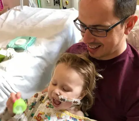 Mel Betts/Facebook Elena with dad, Dan