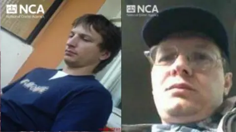 National Crime Agency Images of Mikhail Iskritskiy (left) and Valery Sedletski (right)