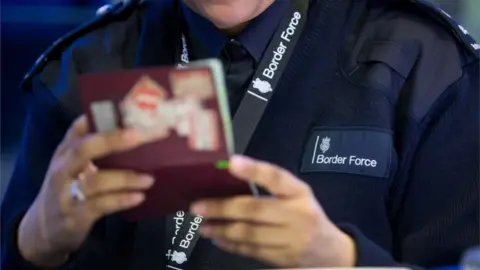 PA UK Border Force officer