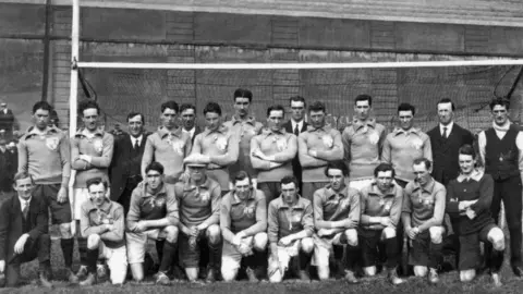 Courtesy of the GAA Museum & Archive, Croke Park The Dublin GAA team in 1920