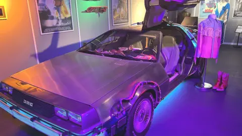 Lauren Carter/BBC A 1981 DeLorean