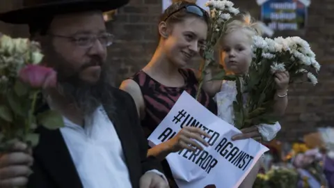 Getty Images Finsbury Park vigil