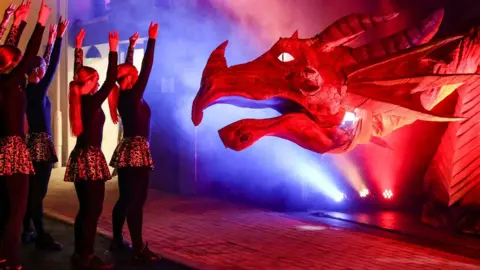 ©Lorcan Doherty monsters at derry halloween