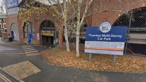 Tiverton's multi-storey car park