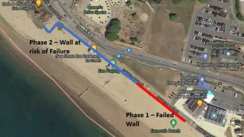 East Devon District Council Phases one and two map