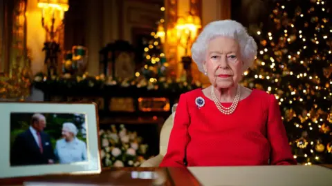 PA Media Queen's Christmas message 2021