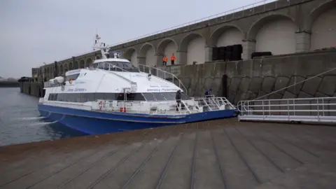 BBC the Manche Isles Express ferry