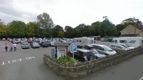 Cliff Street carpark in Cheddar