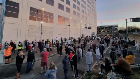 Jonah Balmford Evacuation scene