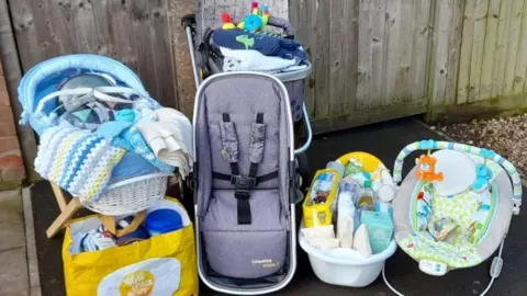 Tots in Need Some of the donated items