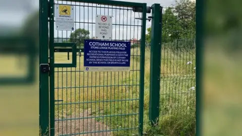 BBC Stoke Lodge playing fields