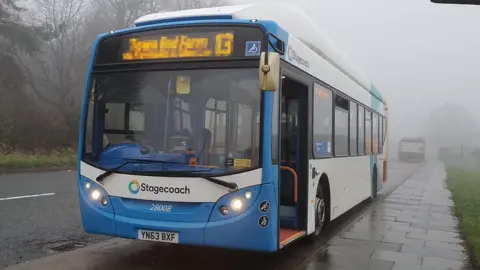 BBC Stagecoach bus