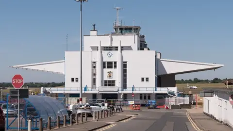Historic England Elmdon terminal at Birmingham Airport