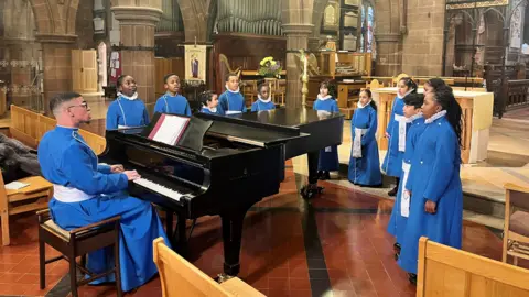 BBC Choir in St Mary's Church