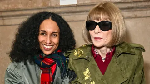 Getty Images Chioma Nnadi and Dame Anna Wintour