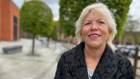 Stuart Woodward/BBC Melanie Leahy