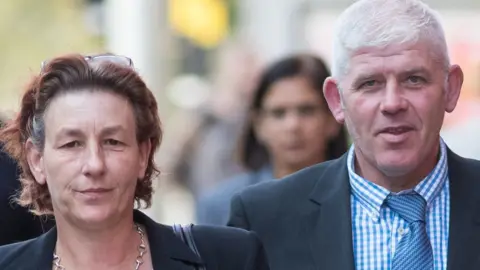 PA Julie Elmore and Paul Reece at Birmingham Magistrates' Court in August 2018
