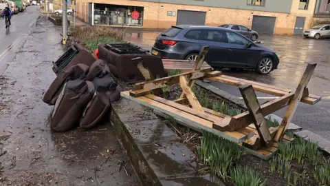 Floods in Mytholmroyd