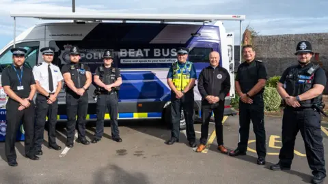 Northamptonshire Police Northamptonshire Police beat bus