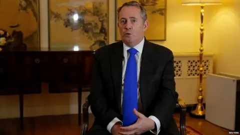 Reuters International Trade Secretary Liam Fox