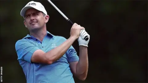 Getty Images Irish golfer Peter Lawrie