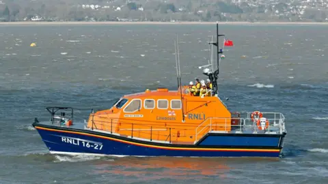 RNLI lifeboat at Mumbles