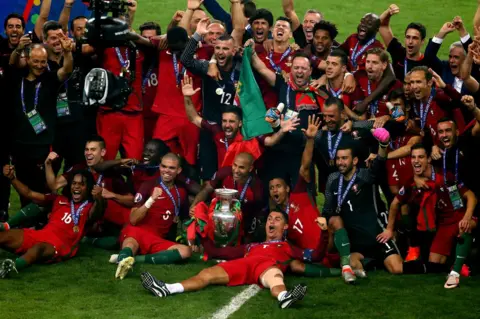 Getty Images Portugal won Euro 2016