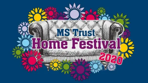 MS Trust MS Trust Home Festival logo