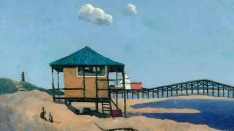 Artist's Estate Canvey Island by Walter Steggles