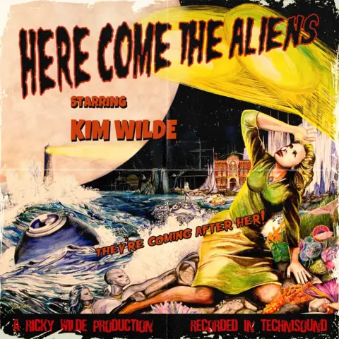 Wildeflower Records Artwork for Here Come The ALiens